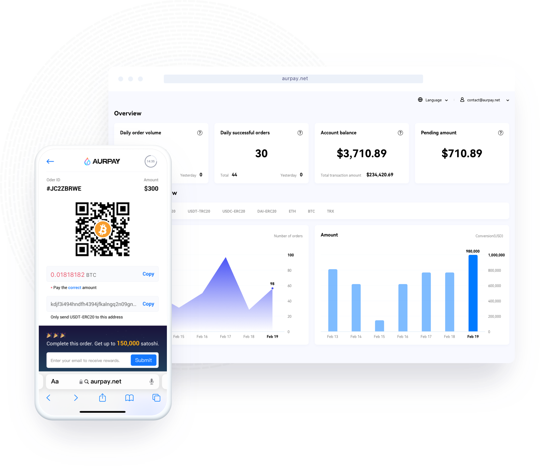 accept bitcoin payments