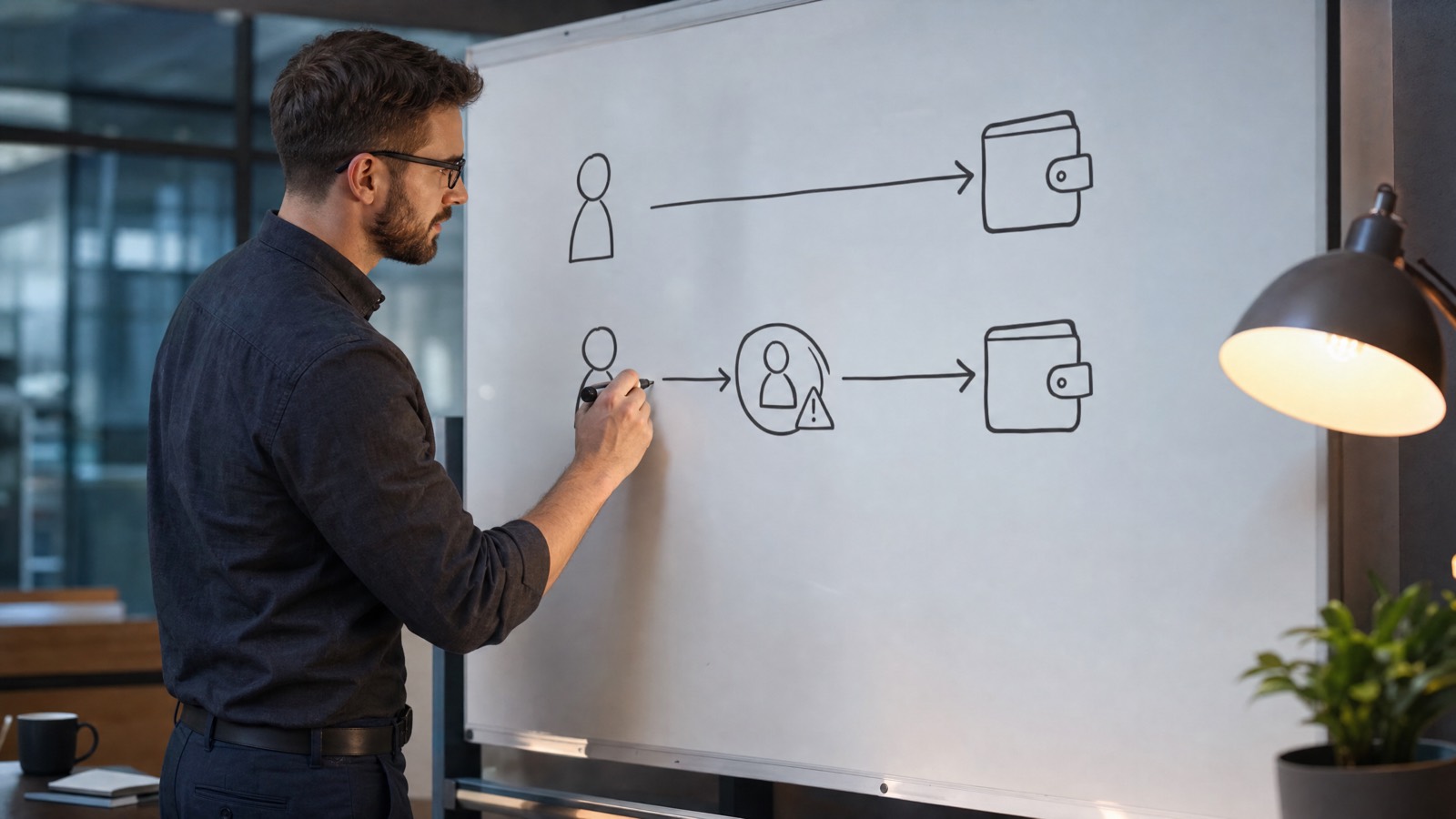 Comparing direct-to-wallet settlement against an intermediary custody step