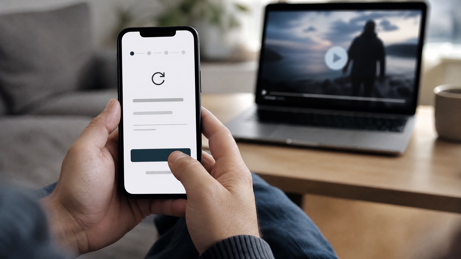 Member renewing a membership subscription with a crypto payment on a phone
